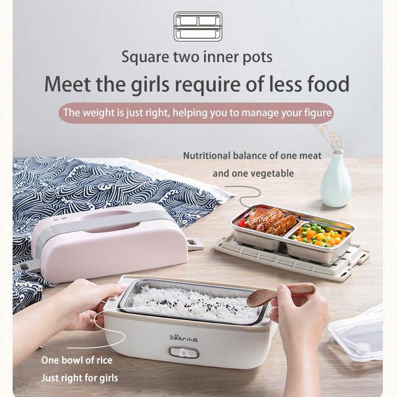 Bear 1.0L Electric Lunch Box DFH-B10J2