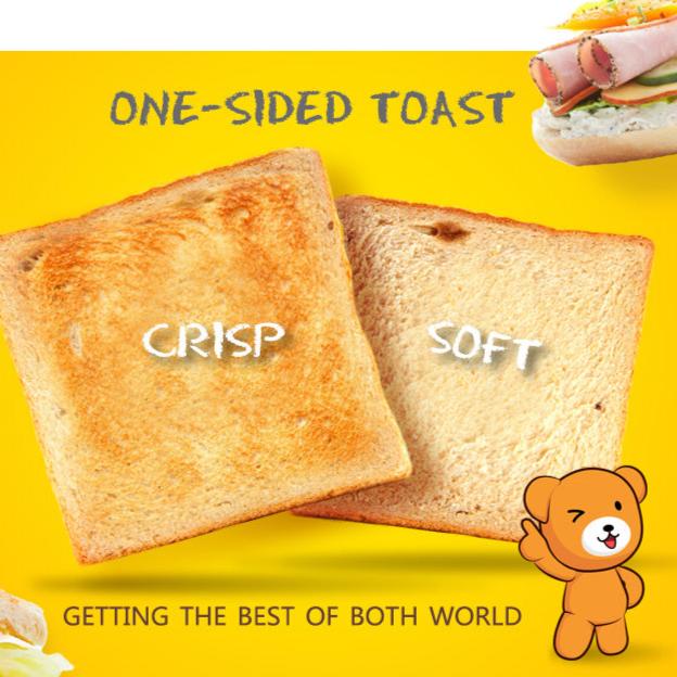 Bear 5-in-1 Breakfast Toaster Set with Non-Stick Pan DSL-A02Z1