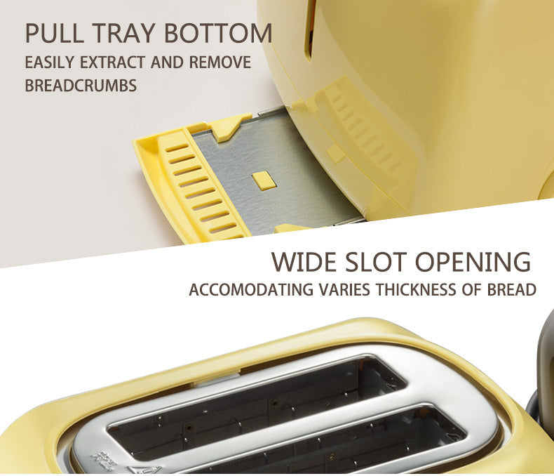 Bear 5-in-1 Breakfast Toaster Set with Non-Stick Pan DSL-A02Z1