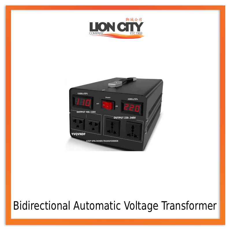 Jiajia Shun Bidirectional Automatic Voltage Transformer 220V/110V Converter