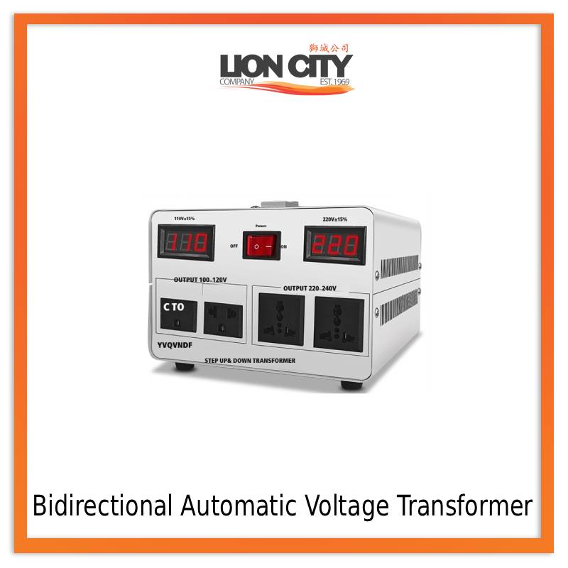 Jiajia Shun Bidirectional Automatic Voltage Transformer 220V/110V Converter