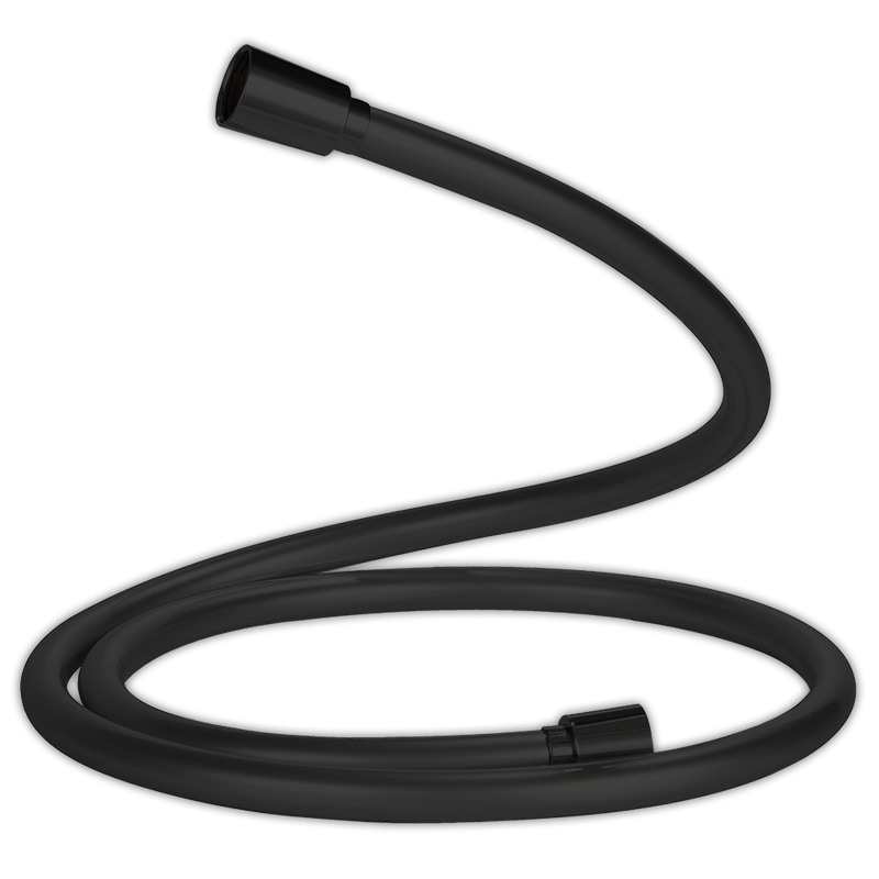 Rubine RSH-PULIZ-810-BK Shower Set Matte Black