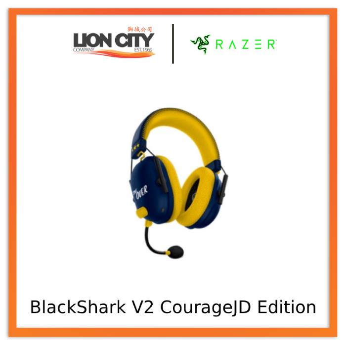 Razer BlackShark V2 CourageJD Edition - Multi-platform wired esports headset
