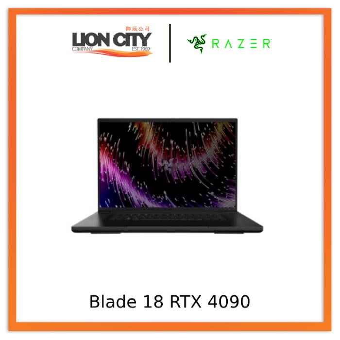 Razer Blade 18 (K9.5-NT/Win-11/QHD+ 240Hz/i9-13950HX/32GB DDR5/RTX 4090/2TB/PCIe Gen4/Mercury)