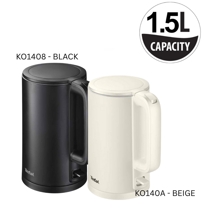 Tefal Thermo Protect 1.5L Stainless Steel Kettle with 1500W Power