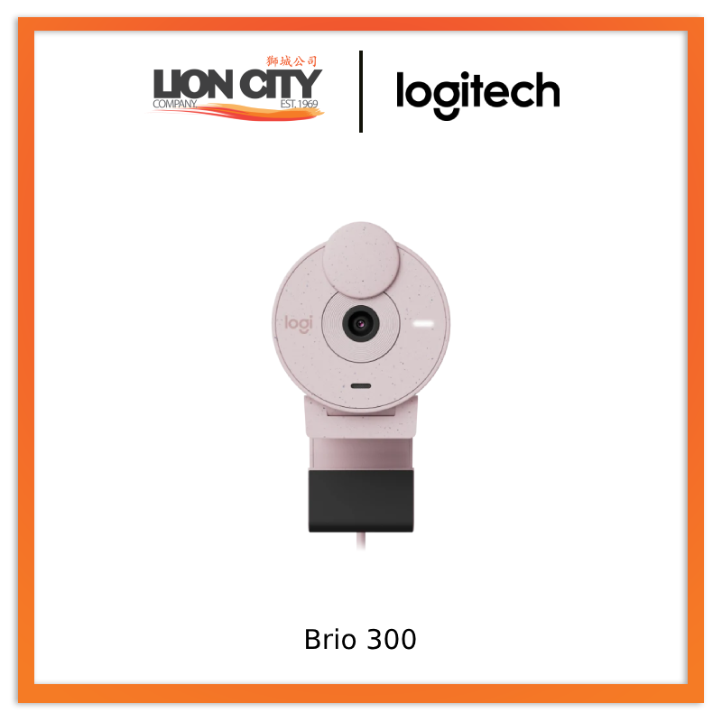 Logitech Brio 300 Full HD Webcam