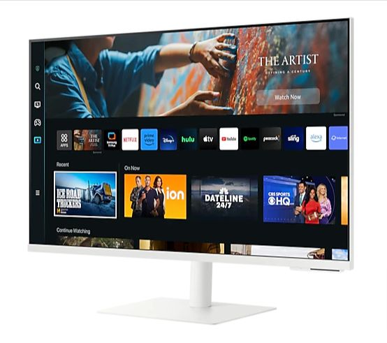 Samsung LS27CM701UEXXS 27" Smart Monitor M7 White