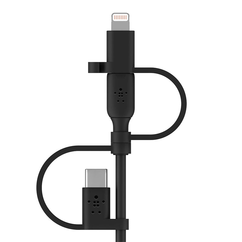 Belkin BoostCharge 3-in-1 Universal 15W Cable 1m Black