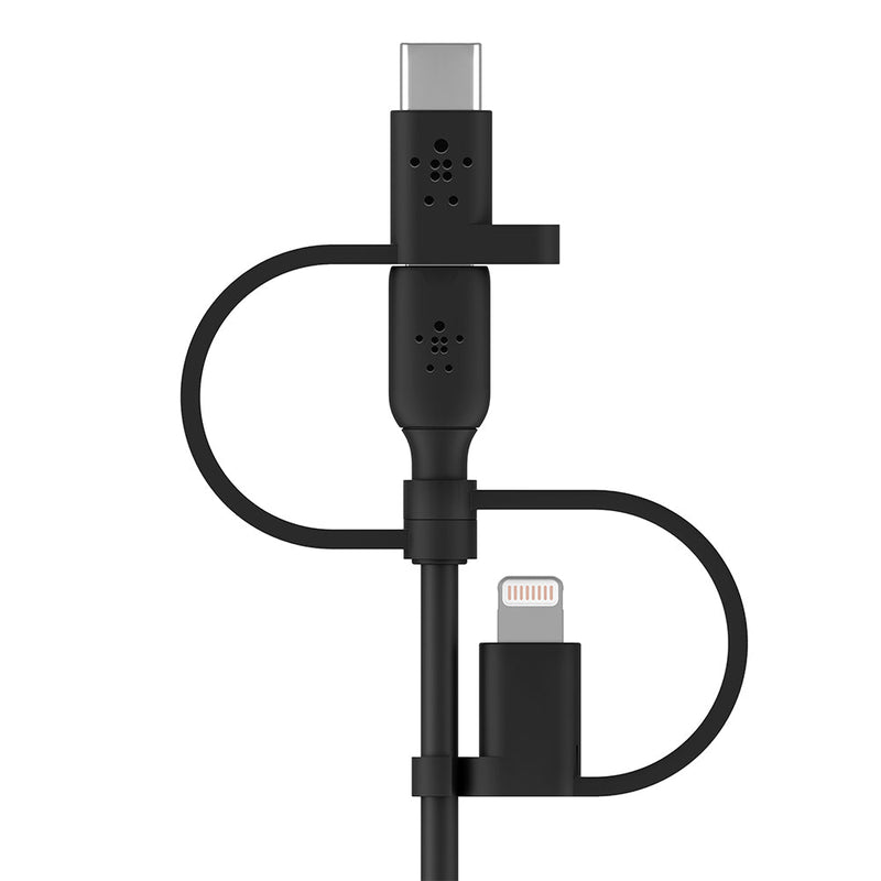 Belkin BoostCharge 3-in-1 Universal 15W Cable 1m Black
