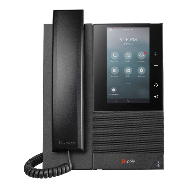 HP Poly CCX 505 Business Media Phone Open SIP PoE