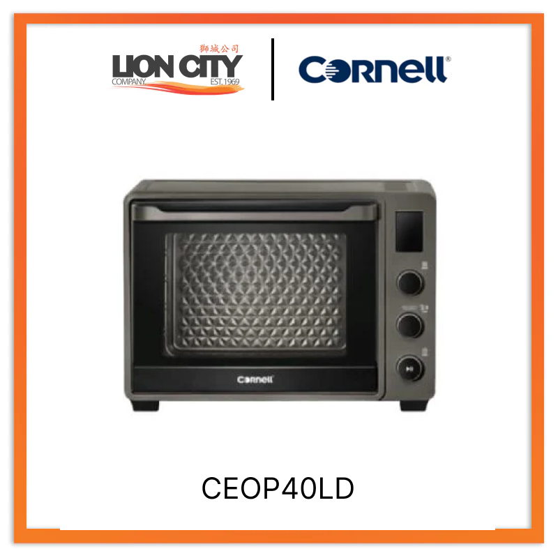 Cornell 40L Digital Electric Oven CEOP40LD with Accurate Temperature Control