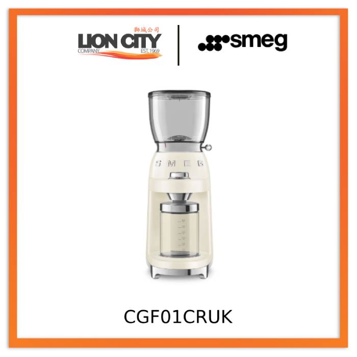 Smeg CGF01BLUK/CRUK/RDUK/PBUK/PGUK/WHUK Coffee Grinder 50's Style