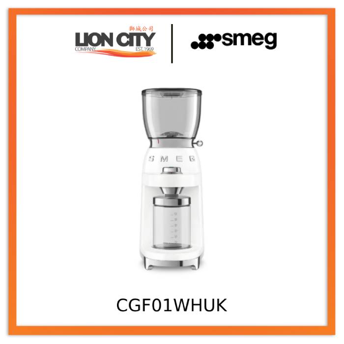 Smeg CGF01BLUK/CRUK/RDUK/PBUK/PGUK/WHUK Coffee Grinder 50's Style