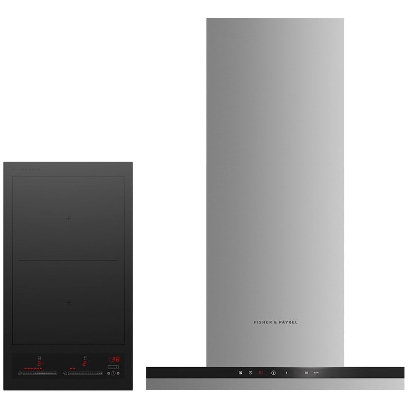 Fisher & Paykel 60cm Canopy Hood HC60DCXB3 Induction Hob Bundle