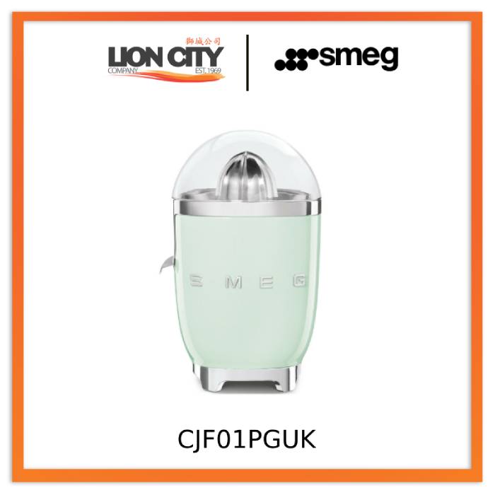 Smeg CJF01BLUK/CRUK/PBUK/PGUK/PKUK/RDUK Citrus Juicer 50's Style