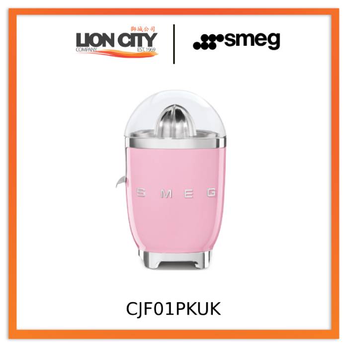 Smeg CJF01BLUK/CRUK/PBUK/PGUK/PKUK/RDUK Citrus Juicer 50's Style