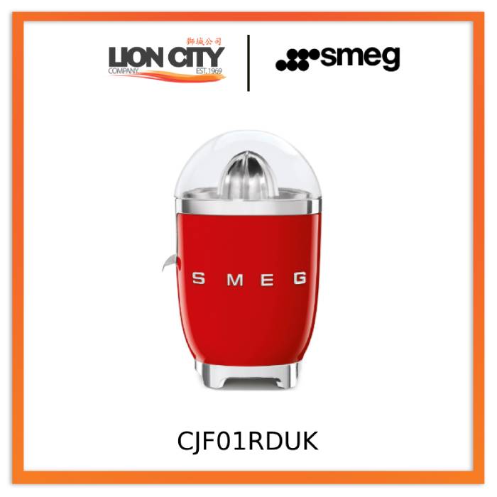 Smeg CJF01BLUK/CRUK/PBUK/PGUK/PKUK/RDUK Citrus Juicer 50's Style