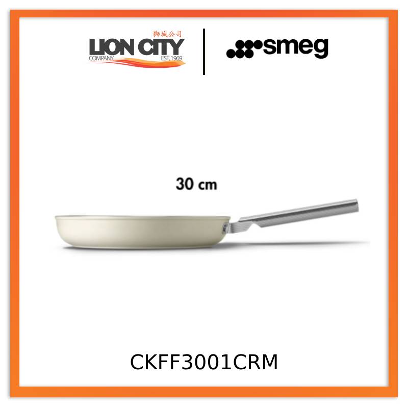 Smeg CKFF3001BLM/CRM/RDM Non-Stick Frying Pan Cookware  50's Style Aesthetic