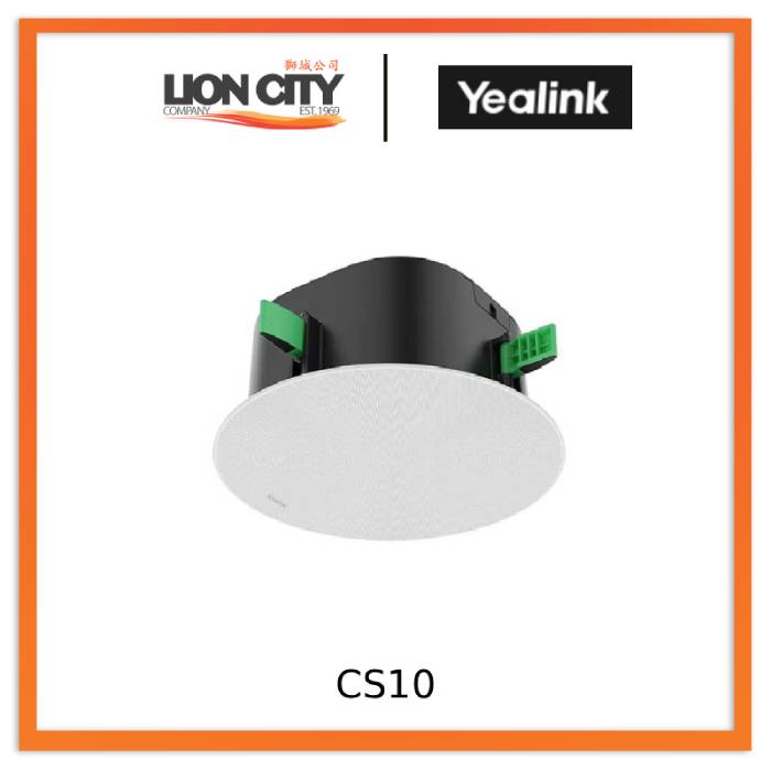 Yealink CS10 Dante Network Ceiling Speaker "Contact for Price"