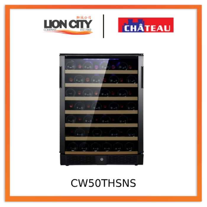 Chateau CW50THSNS 50 Bottles Wine Cooler