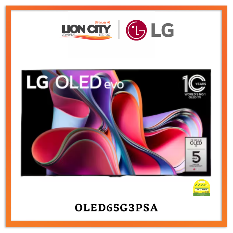 LG OLED65G3PSA OLED evo G3 65-inch 4K Smart TV (2023)