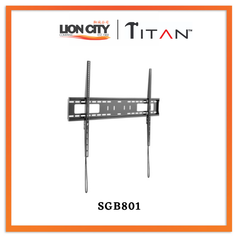 Titan SGB801 Slim Fixed Bracket for 75", 76"-100"