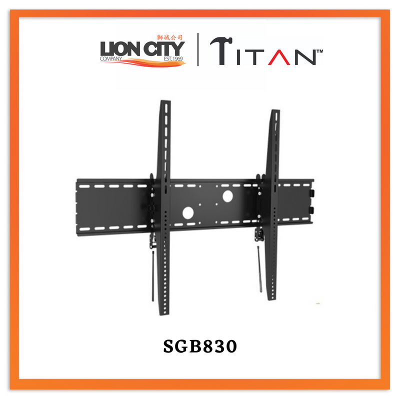 Titan SGB830 tilting bracket for 75", 76" - 100"