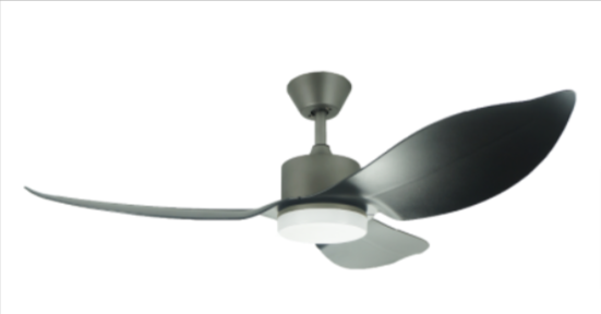 D'FAN SPACE46-GR/BK 46IN CEILING FAN WITH LIGHT (GREY/BLACK) (INSTALLATION CHARGES APPLIES)