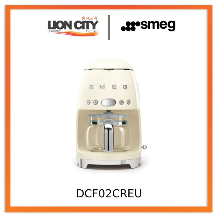 Smeg DCF02CREU/RDEU/BLEU/WHEU/PGEU/PBEU Drip Filter Coffee Machine