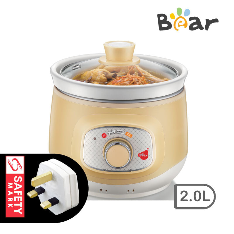Bear 2.0L Electric Slow Cooker DDG-D20Q2