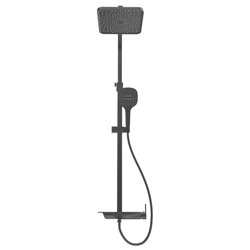 Rubine RSC-DECKOS-F4-GM Rainshower Column Gun Metal
