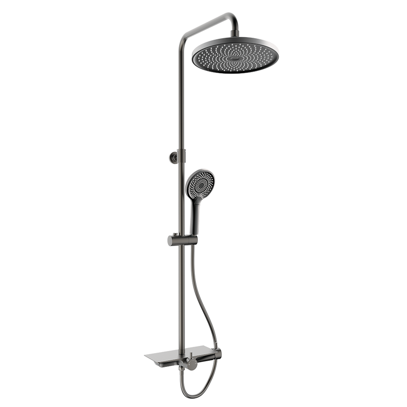 Rubine RSC-DECKOS-U2-GM Rainshower Column Gun Metal