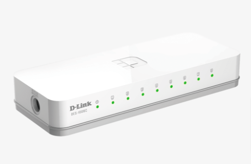 D-Link DES-1008C 8-Port 10/100 Mbps Unmanaged Switch