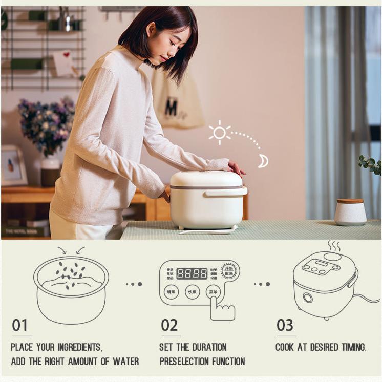 Bear 2L Multi-Function Digital Rice Cooker DFB-B20A1