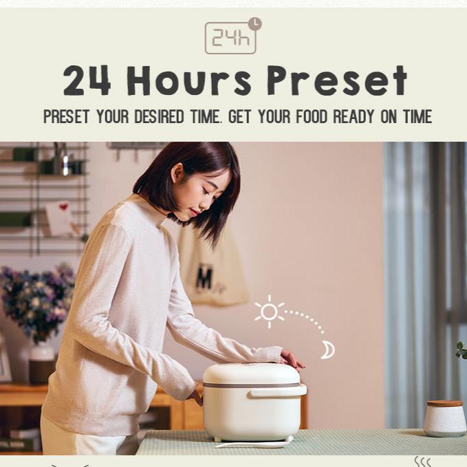 Bear 8-in-1 Digital Multi-Function Rice Cooker DFB-B30R1