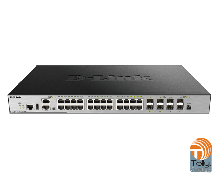 D-Link DGS-3630-28TC 28-Port Layer 3 Stackable Managed Gigabit Switch