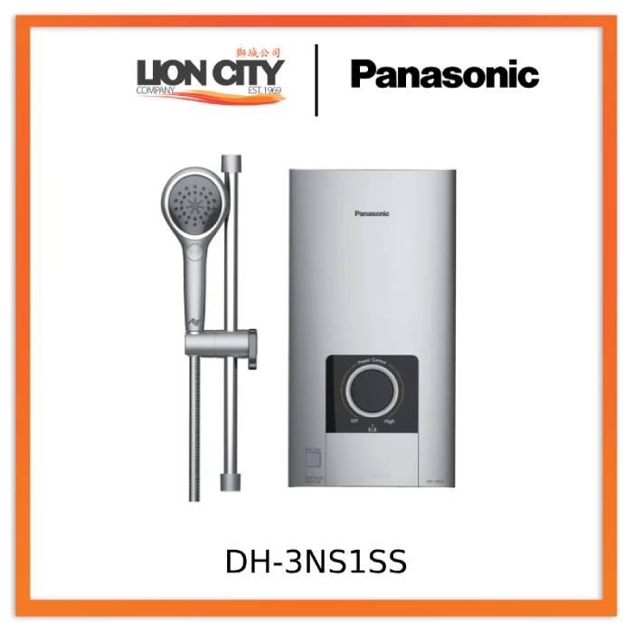 Panasonic DH-3NS1SS Luxury Electric Water Heater  (Crystal Silver)