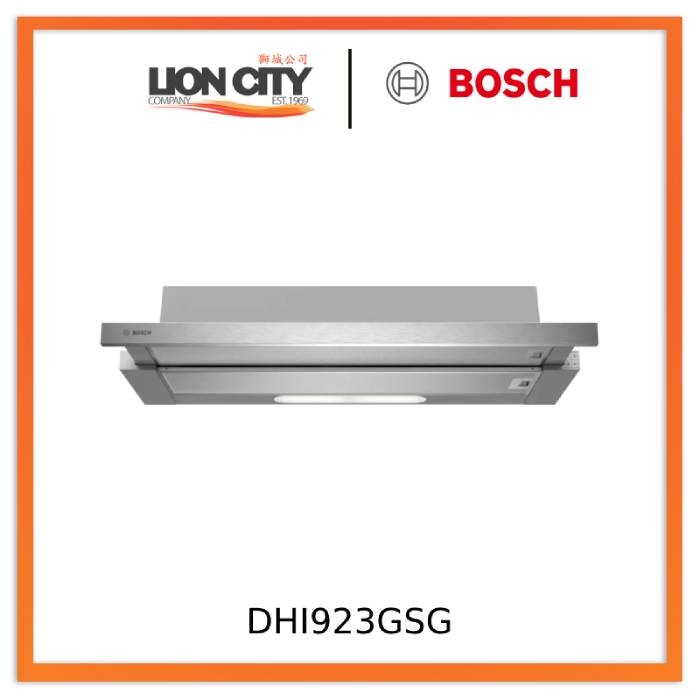 Bosch DHI923GSG 90 cm Built-In Stainless Steel Slimline hood