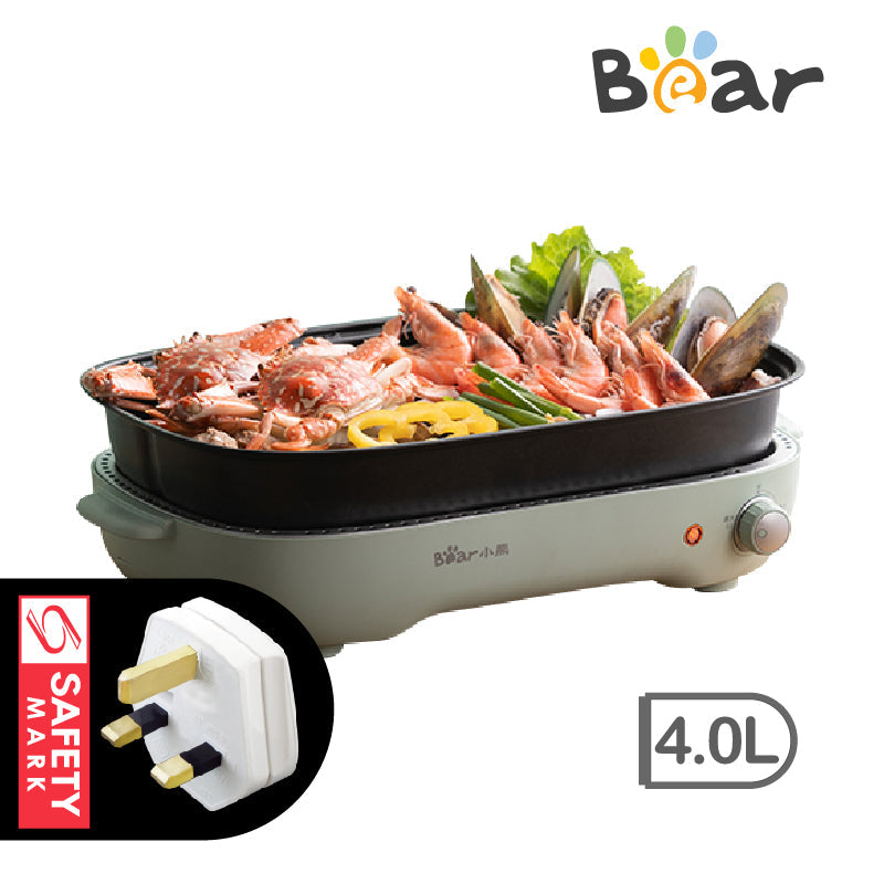 Bear 2-in-1 Steamboat Multi Cooker DKL-D12Z4