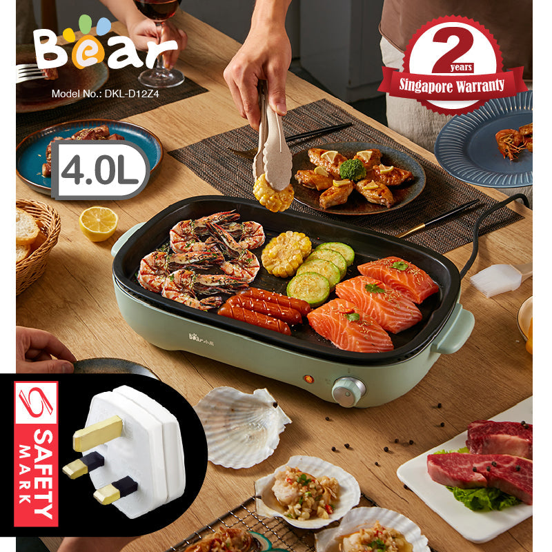 Bear 2-in-1 Steamboat Multi Cooker DKL-D12Z4