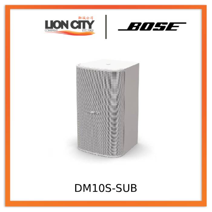 Bose DesignMax DM10S-SUB Subwoofer "Contact for Price"