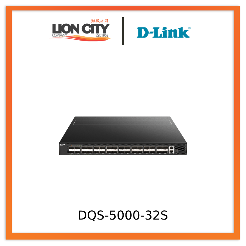 D-Link DQS-5000-32S 32-Port 40G Data Center Switch