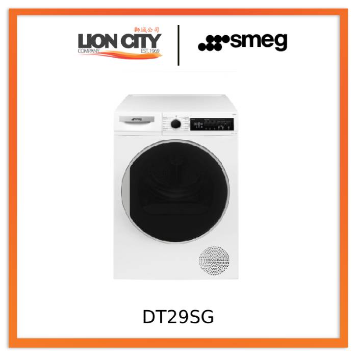 Smeg DT29SG Freestanding Heat Pump Dryer