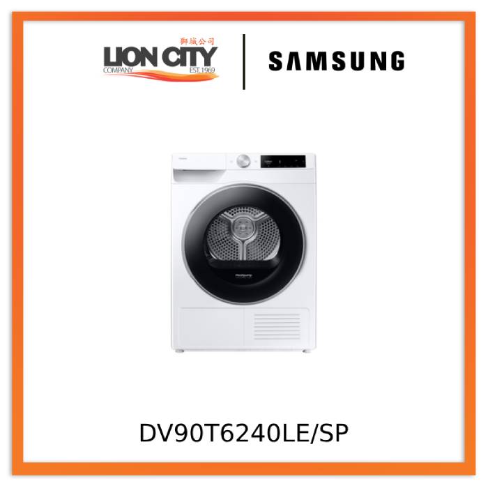 Samsung DV90T6240LE/SP Heat Pump Dryer-9kg