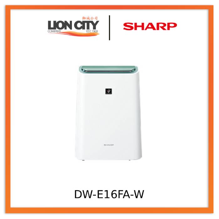 Sharp DW-E16FA-W Dehumidifier