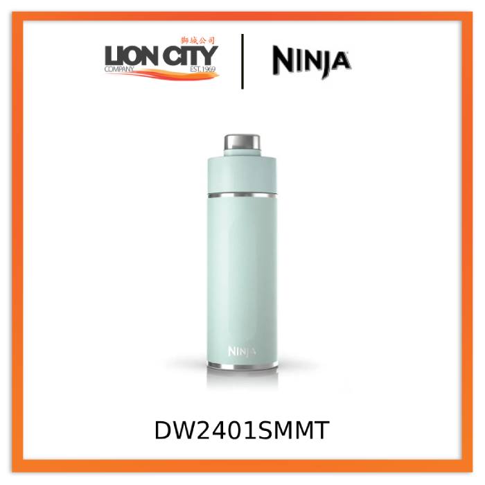 Ninja DW2401SMMT/WH/BK/BL Thirsti - The Leak-Proof Insulated Travel Bottle 700ml