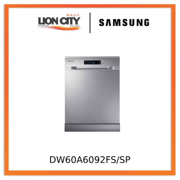 Samsung DW60A6092FS/SP Freestanding Dishwasher, 14 Place Settings, 3 Ticks