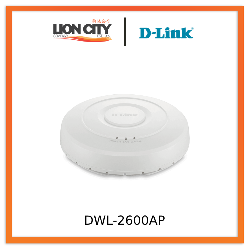 D-Link DWL-2600AP Unified N Single-band PoE Access Point