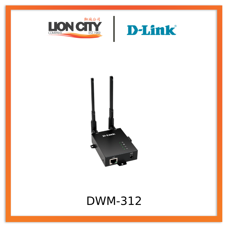 D-Link DWM-312 4G LTE M2M Router
