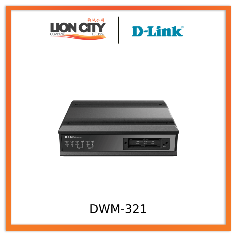 D-Link DWM-321 4G LTE In-Vehicle Hotspot